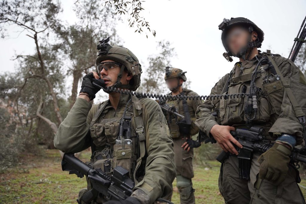 חיילי צה''ל בפעילות ברצועת עזה. צילום: דובר צה''ל