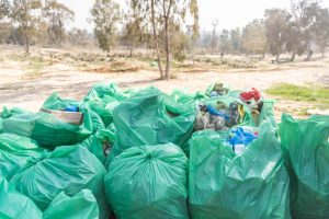 תמונות ממבצע הניקיון בהשתתפות חיילי מערך ״מגל״ אשר התקיים בשבוע שעבר באזור יער בארי