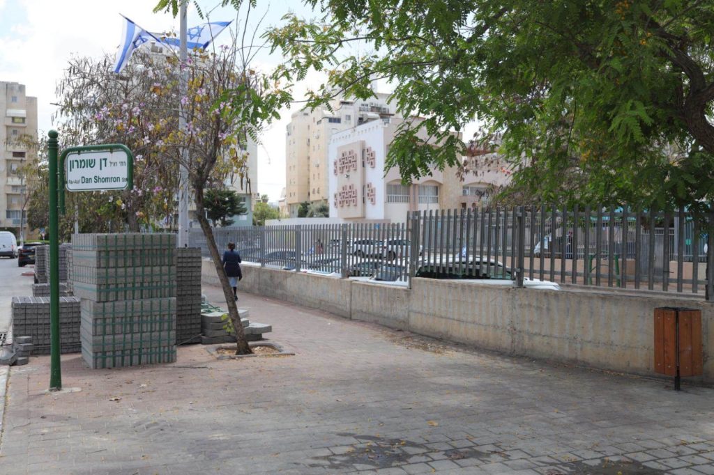 שדרוג רחב בשכונת נווה אילן באשקלון צילום: אלדד עובדיה.
