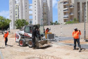 שדרוג רחב בשכונת נווה אילן באשקלוןצילום: אלדד עובדיה.