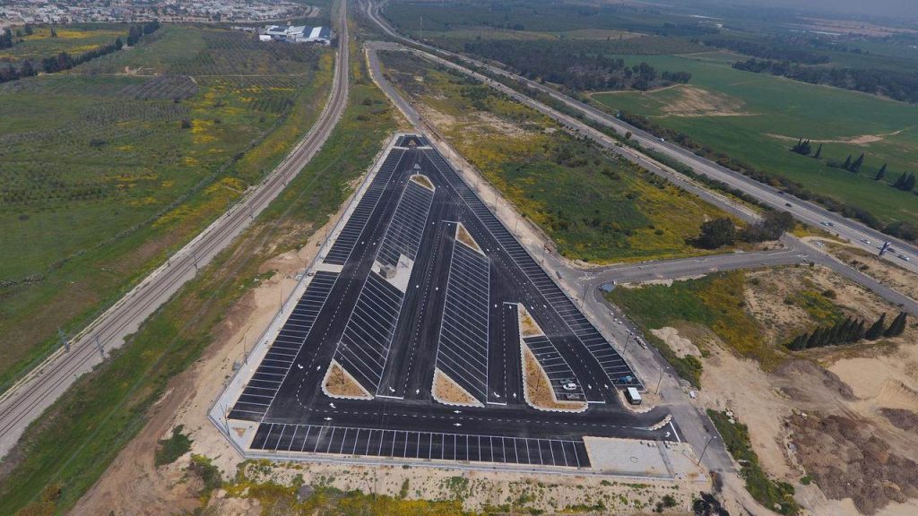 חניון רכב כבד אשקלון, צילום: דוברות עיריית אשקלון