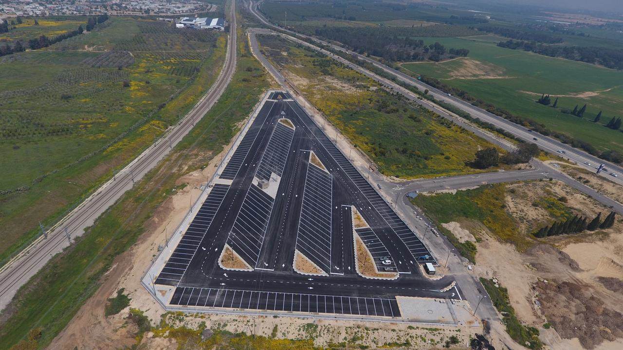 חניון רכב כבד אשקלון, צילום: דוברות עיריית אשקלון