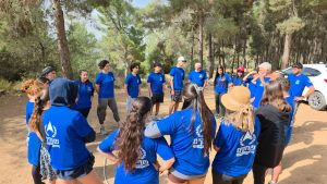'מסע בין חוזקות' צילום: דוברות המשטרה.