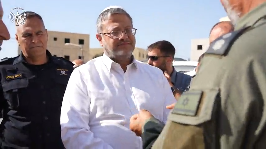 ביקור ביחידת המסתערבים של מג״ב דרום בצאלים צילום: דוברות המשטרה