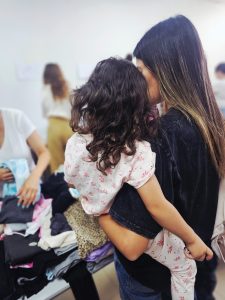 מפונות ומפונים בקמפוס מאס של הג'ואיש נשיונל פאנד ארה"ב בבאר-שבע. צילום: ג'ואיש נשיונל פאנד ארה"ב.