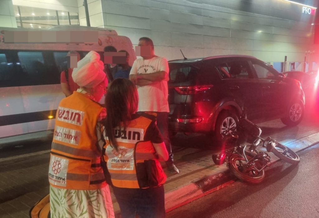 זירת התאונה באשקלון, צילום: דוברות איחוד הצלה