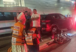 זירת התאונה באשקלון, צילום: דוברות איחוד הצלה