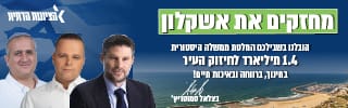 באנר עליון הציונות הדתית אליהו פלאח