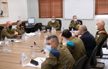 בעקבות האירועים בדרום: הרמטכ"ל קיים הערכת מצב באוגדת עזה