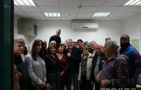 אמש נפתח מטה הבחירות של 'יש עתיד' באשקלון
