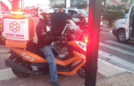 בת 55 נפצעה בינוני בתאונה באשקלון