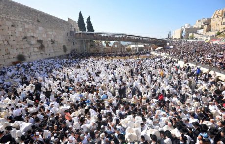 פסח תשפ"א בכותל המערבי: יתקיימו שני מעמדי ברכת כהנים