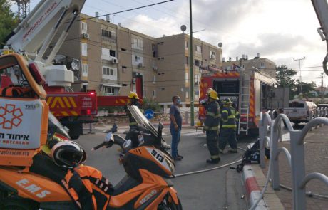 אסון באשקלון – בן חמישים נספה בשריפה בדירתו – זהות ההרוג ומה היה בזירה? – כל הפרטים