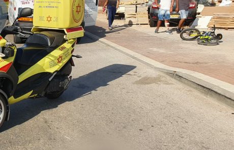 אסון בכביש הגישה לבית עלמין באשקלון – ילד בן 6 נהרג, בזירה – אופניים זרוקים על הכביש לידו, ב.ד.ה.