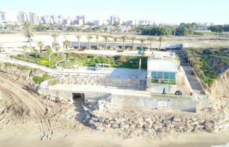 מיוחד – תיעוד אוירי המציג את המצוק באשקלון. איזה חלק לא נפגע כלל?