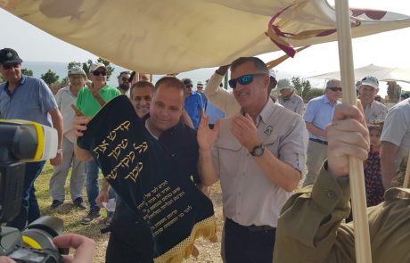 בפארק הלאומי נערכים למתן תורה – עם הכנסת ספר תורה ועירוב למען האורחים בשבתות