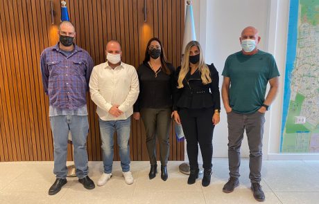 מנכ"ל המשרד לחיזוק וקידום קהילתי בביקור באשקלון